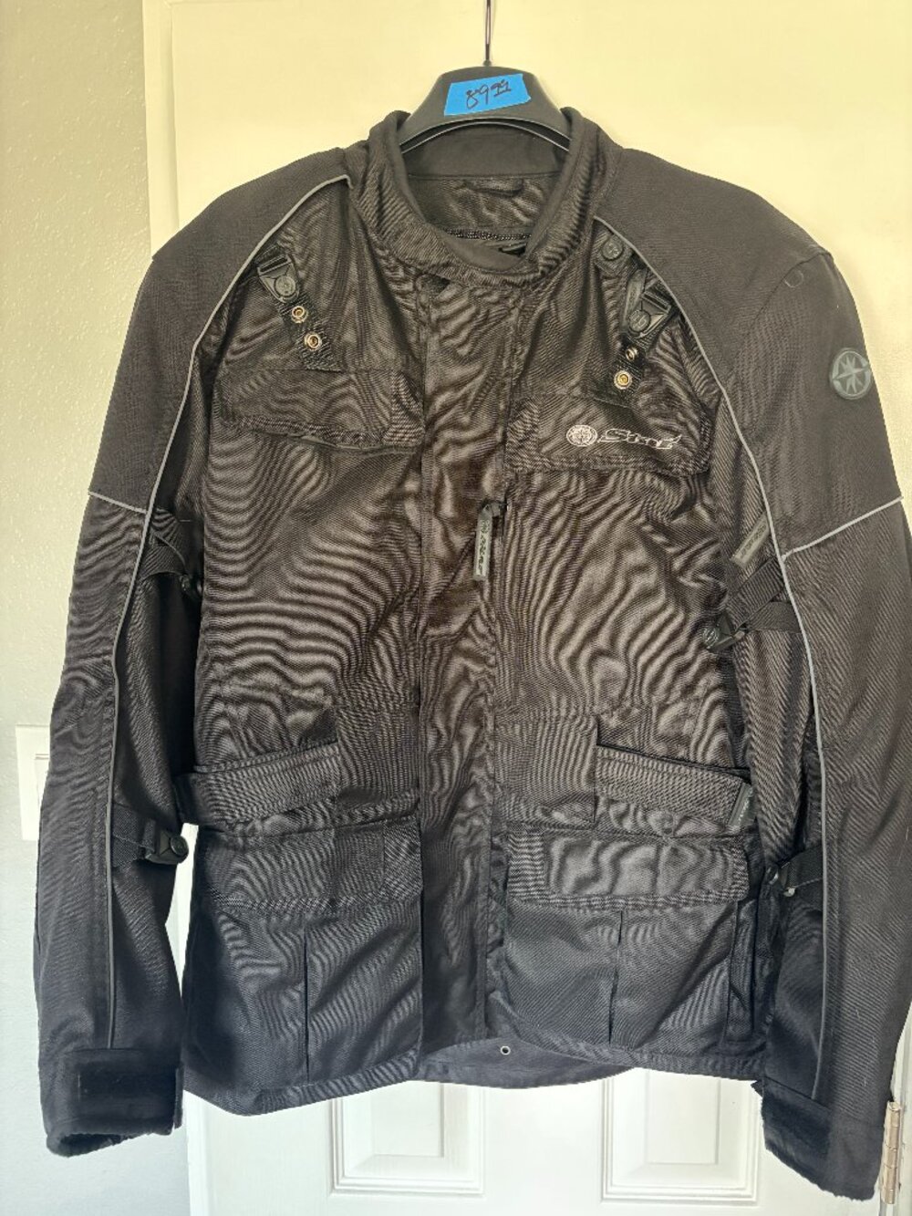 New Yamaha Star Motorcycles Men's Black Motorcycle Riding Jacket - Touring